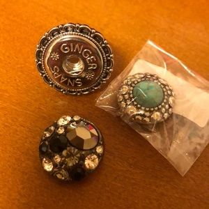 Ginger Snaps Ring & 2 Snaps